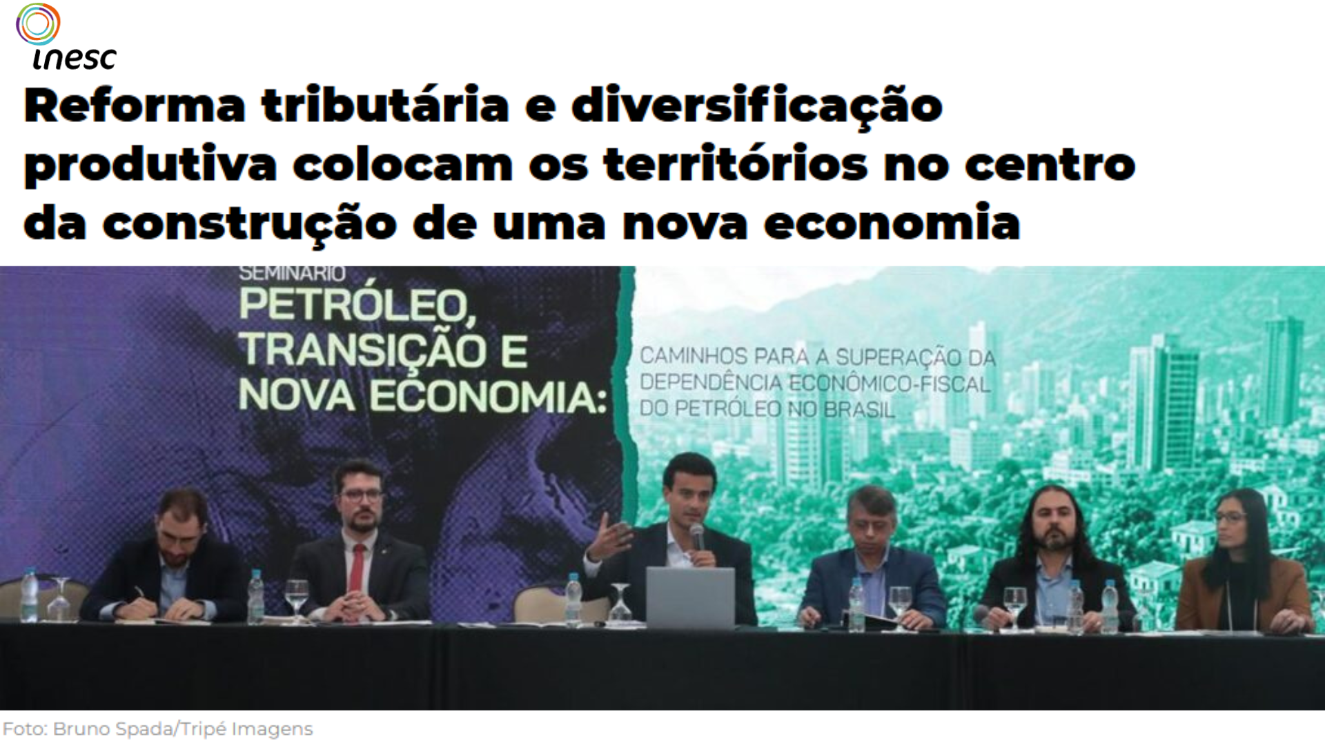 Reforma tributária e diversificação produtiva colocam os territórios no centro da construção de uma nova economia